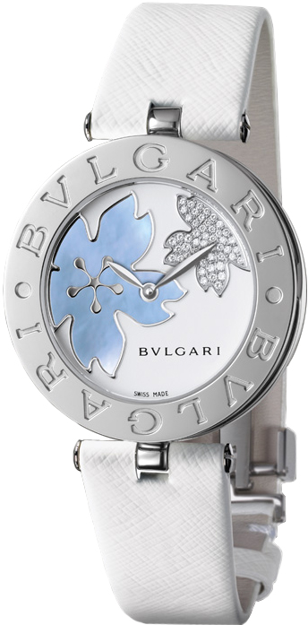 Bvlgari Replica Automatic Jet Black Dial Stainless Steel 30mm Watch