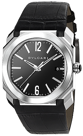 Bvlgari Swiss Crafted 102121 Imitation Diamond-Encrusted Watch