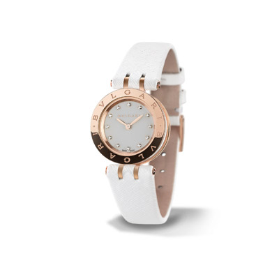 Bvlgari Reps Serpenti Automatic Gold-Tone Watch with Black Dial