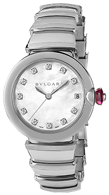 Bvlgari Lady's Watch - Elegance in Rose Gold - Round Face - Swiss quartz, 28mm