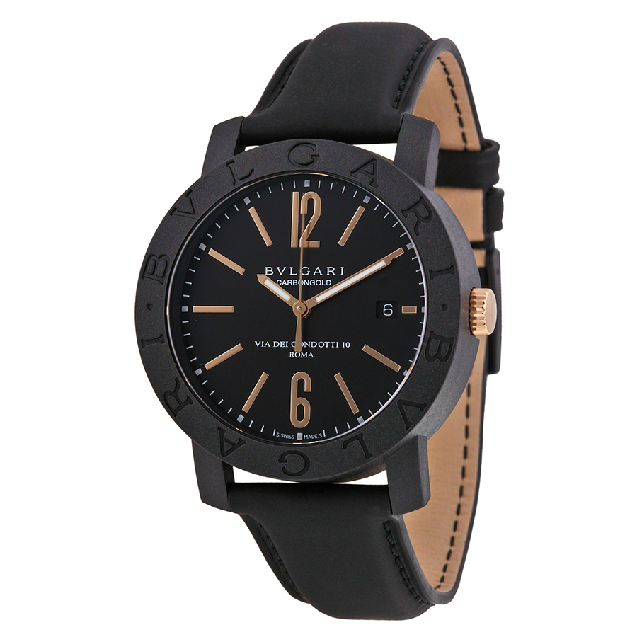 Bvlgari BBP40BCGLD Swiss Clone Automatic Chronograph Mens Watch