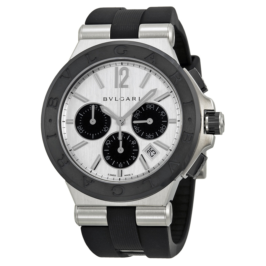 Bvlgari Serpenti Steel Silver Dial Ladies Replica Watch