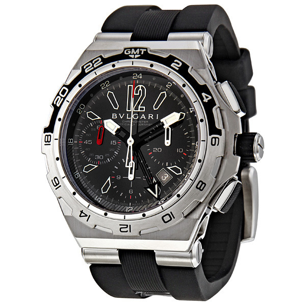 Bvlgari Diagono GMT Steel Automatic Chronograph Dive Watch