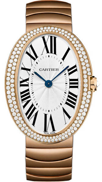 Cartier Baignoire WB520003 18kt Rose Gold Automatic Sapphire Crystal Knockoff Watch