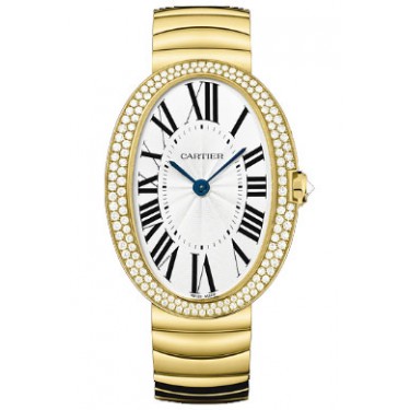 Cartier Baignoire WB520021 - Elegance in Gold, 30mm Automatic Watch