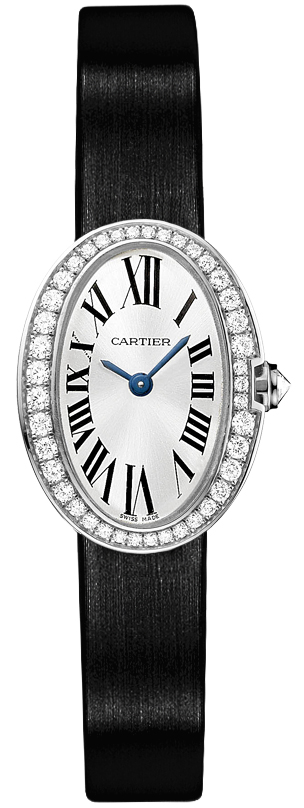 Cartier Baignoire WB520027 Imitation Stainless Steel Sunray Dial Watch