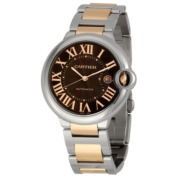 Cartier Ballon Bleu Automatic Swiss Clone, 41mm Blue Steel, Luminescent Hands