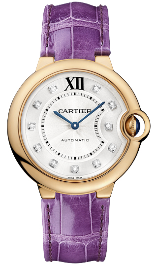 Cartier Ballon Bleu Rose Gold Automatic Chronograph Watch - Elegant Timepiece