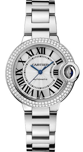 Cartier Ballon Bleu Blue Sapphire Dial Lady's Timepiece