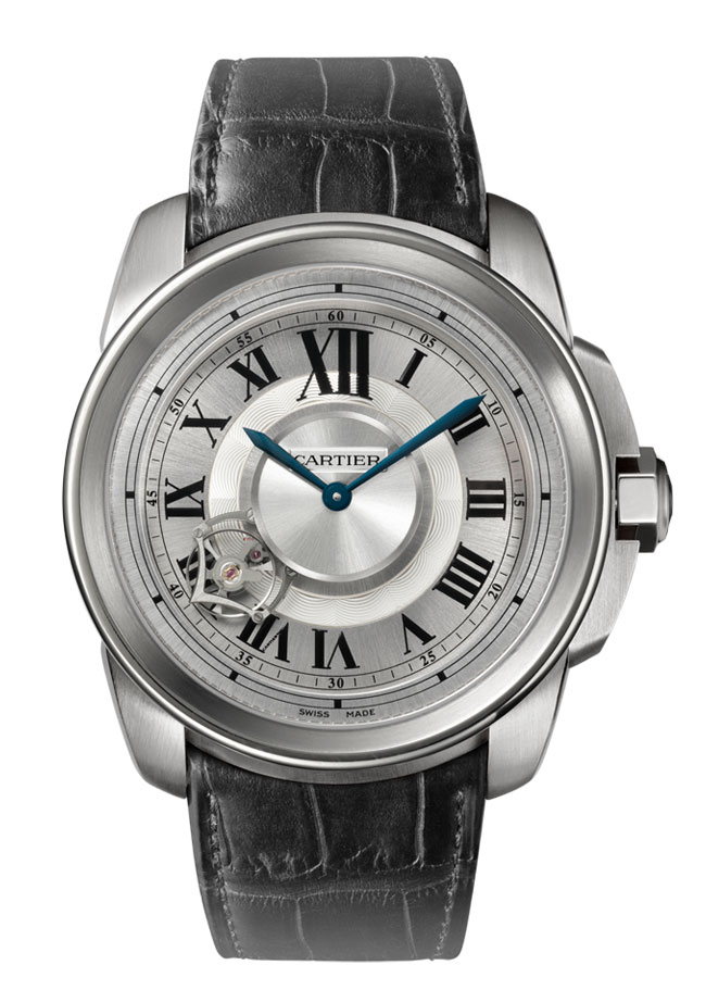 Calibre de Cartier W7100028 Self-Winding Luxury Watch with Moon Phase