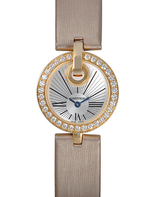 Cartier Captive de Cartier 18K Gold Quartz Diamond Bezel Watch