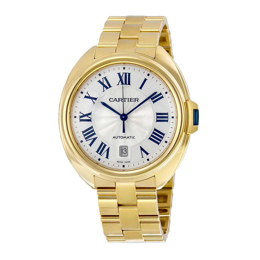 Cartier Cle Gold Link Dial Reps Automatic 36mm Glamour Watch