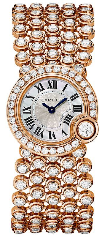 Cartier HPI00758 Quartz Silver Dial Steel Ladies Watch