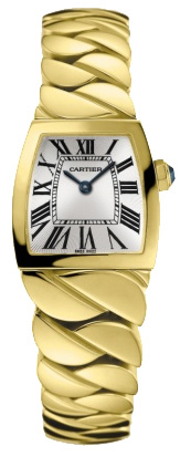 Cartier La Dona de Cartier 18kt Gold Automatic Gold-Plated Case Watch