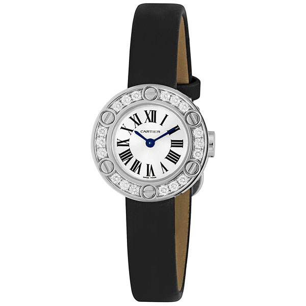 Cartier Love Elegance 18K Gold Rose Quartz Dial Ladies Replica Watch