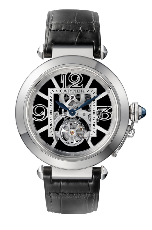 Cartier Pasha 18K White Gold Automatic Silver Dial Watch