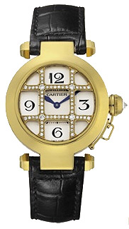 Cartier Pasha De Cartier WJ11951G - Classic Quartz Chronograph Lady's Watch
