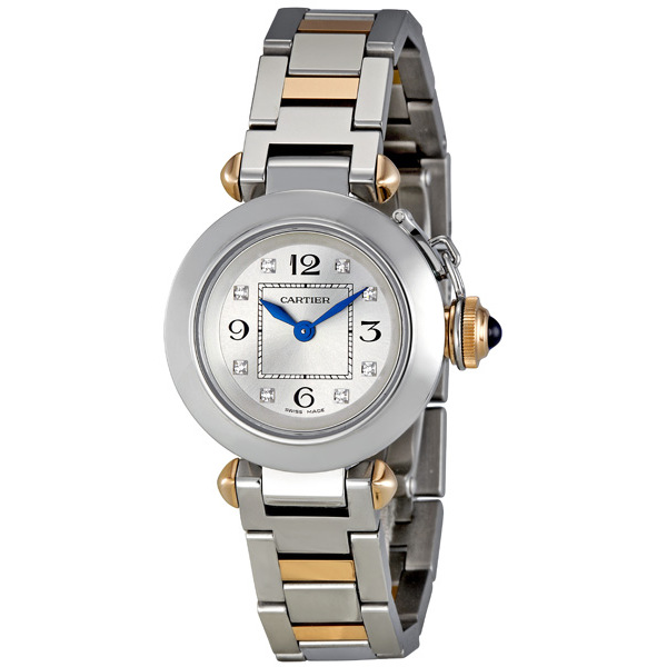 Cartier Pasha De Cartier Quartz - Sleek Steel Case - Polished Silver Dial - Timeless Elegance Watch
