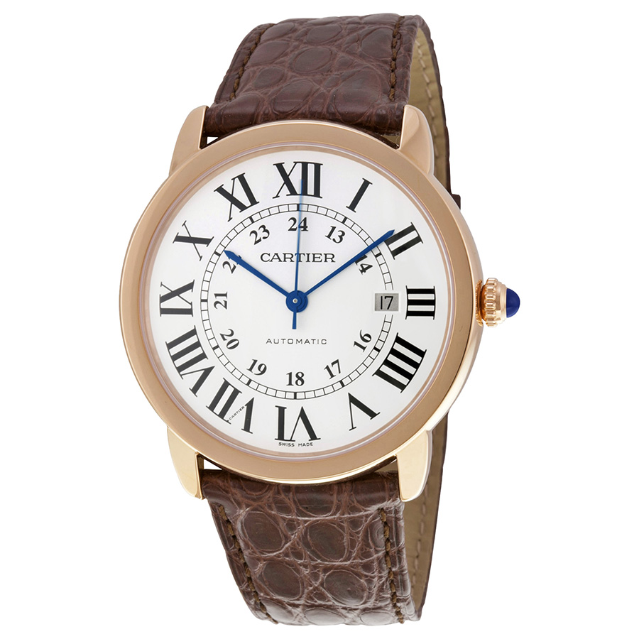 Cartier Ronde Solo W6701009 Imitation Automatic Gold-Plated Watch