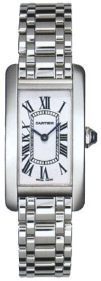 Cartier Tank W26019L1 18kt White Gold Imitation Watch - Luxe Swiss Clone