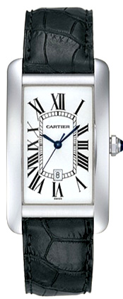 Cartier Tank W2603256 Swiss Clone Automatic Chronograph Black & Gold Watch