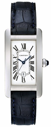 Cartier Tank W2603656 Classic Steel Chronograph Automatic Men's Watch