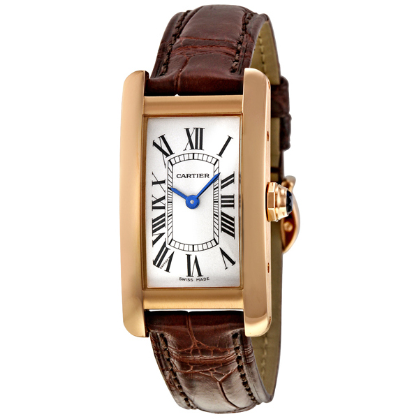 Cartier Tank W2607456 18K Rose Gold Automatic Watch - Vintage Charm with Modern Precision