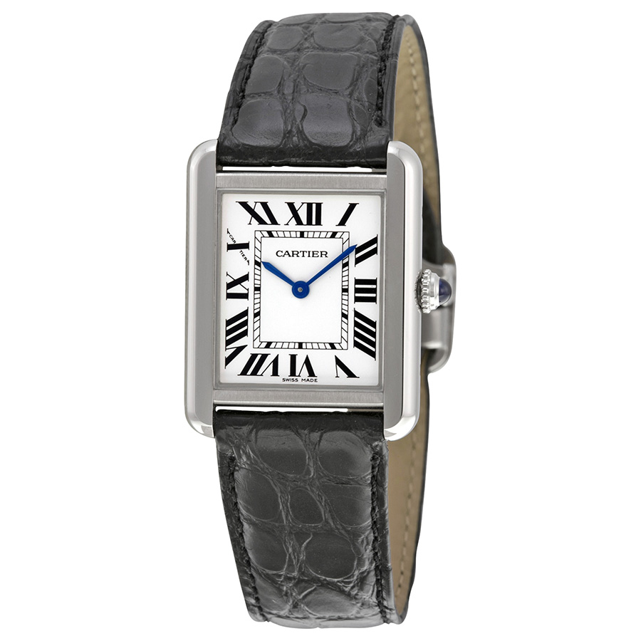 Cartier Tank W5200005 Imitation Silver Chronograph Watch