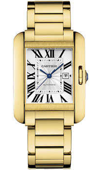 Cartier Tank W5310015 18K Gold Classic Diver Chrono Watch