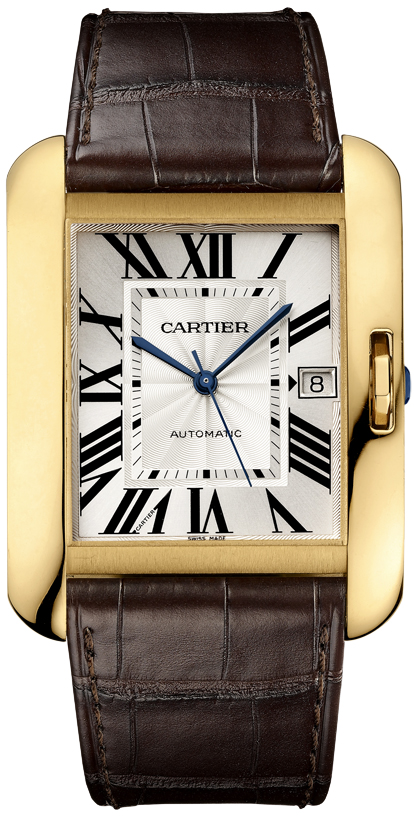 Cartier Tank W5310032 Swiss Engineered Luxury Imitation Silver and Diamond Watch