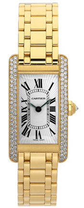 Cartier Tank Solo Steel Guilloche Dial Quartz Dress Watch