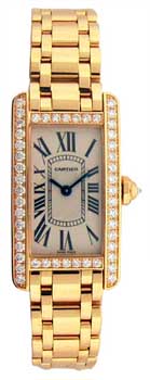 Cartier Tank Solo in Stainless Steel, Elegant White Face, Quartz Movement Watch