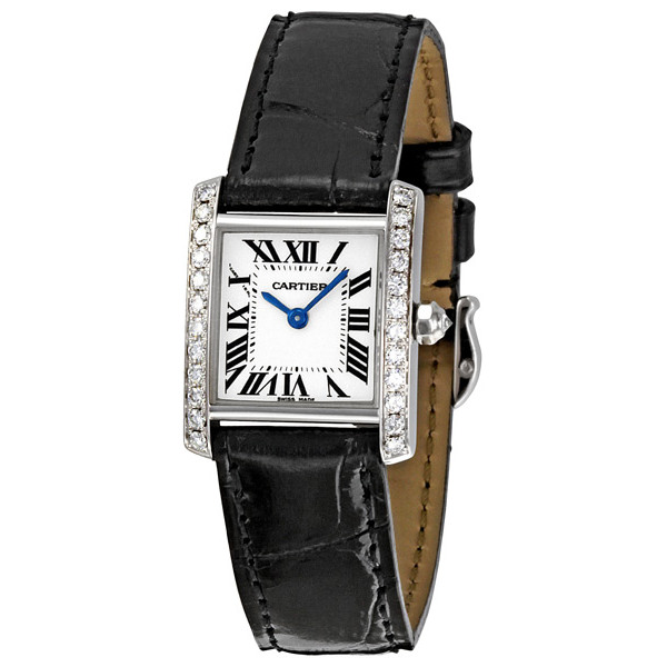 Cartier Tank WE100231 Inspired Silver Steel Quartz Ladies Watch