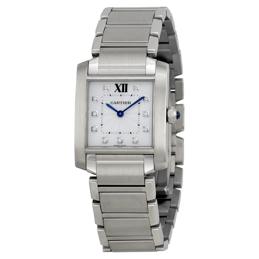 Cartier Tank WE110007 Stainless Steel Chronograph Watch - Inspired Clone