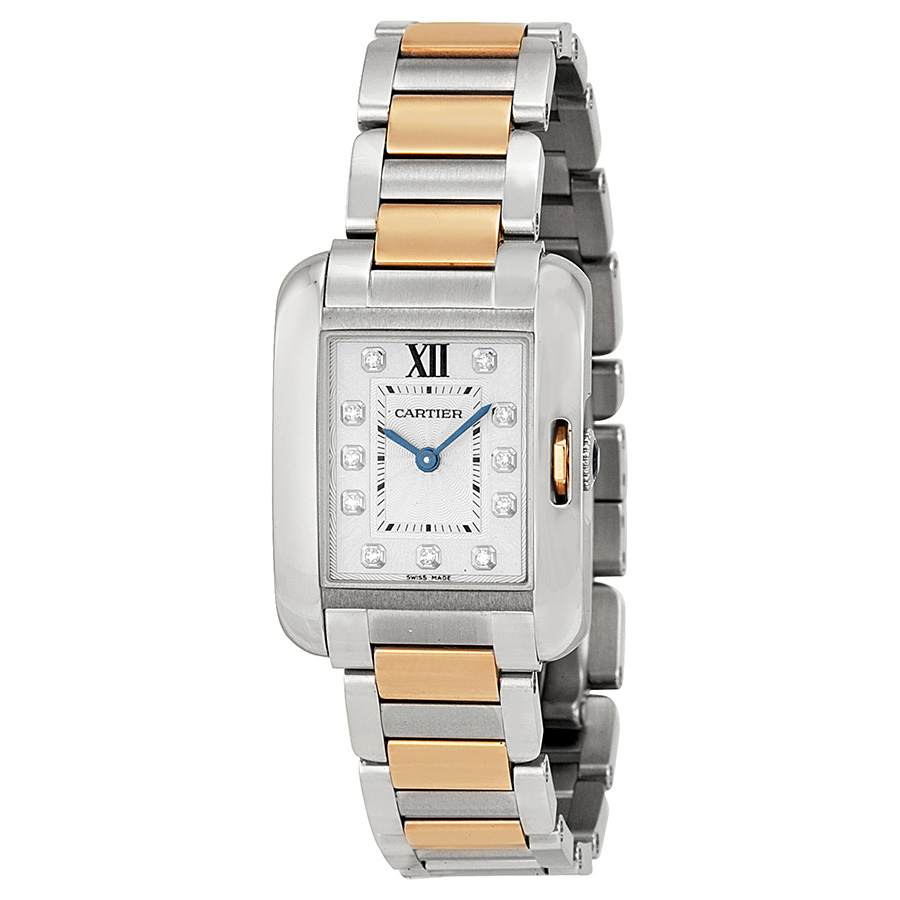 Cartier Tank WT100024 Steel Quartz Beauty Watch