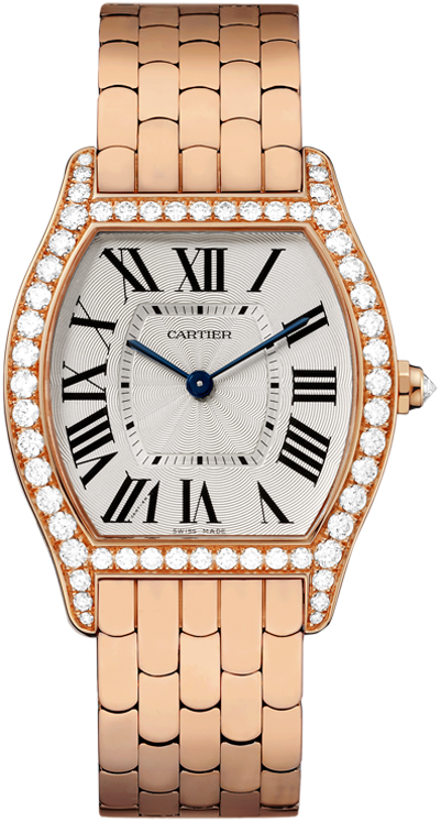 Cartier Tortue Classic Pink Gold自动机械石英女士腕表