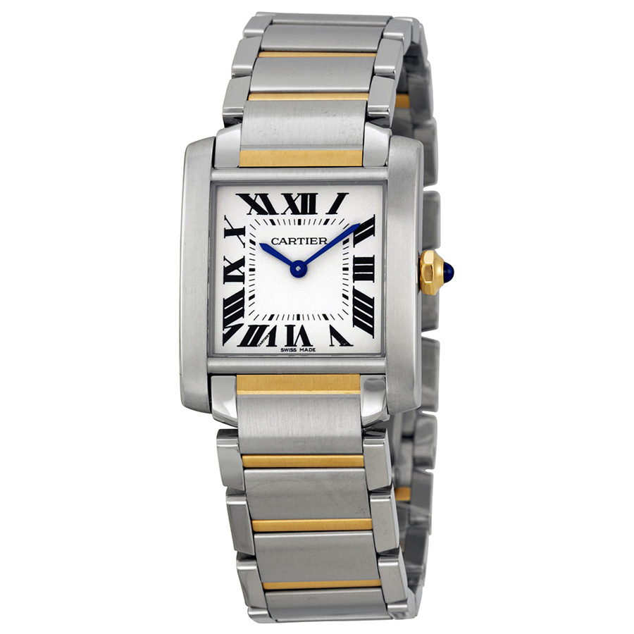 Cartier W2TA0003 Imitation Stainless Steel Watch - Swiss Clone - Black Dial - Automatic Movement