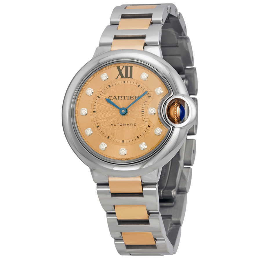 Cartier Pink Gold Wristwatch - Iconic Clasp - 18K Rose Gold - Elegant Quartz Watch