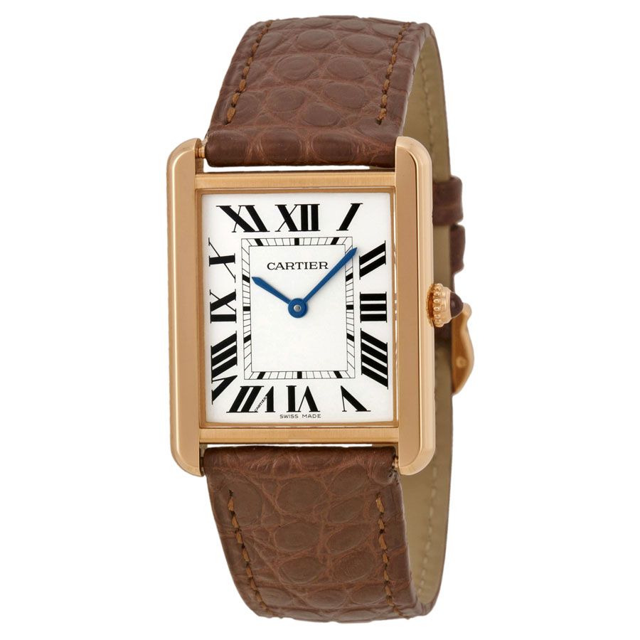 Cartier W5200025 Imitation Classic Gold & Diamond Ladies Watch