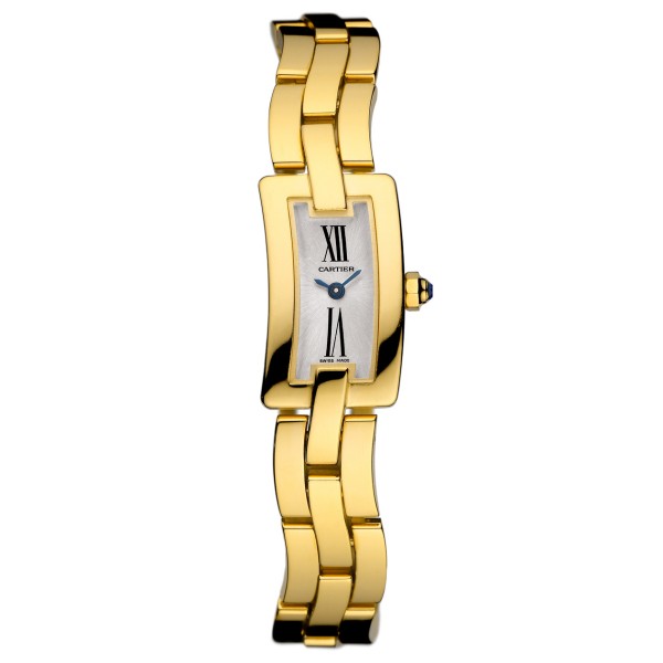 Cartier W700013J Classic Timepiece, Precision Quartz, Elegant Silver Face