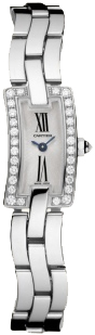 Cartier WG40033J White Gold Elegance 18K Polished Watch - Automatic Luxury Timepiece