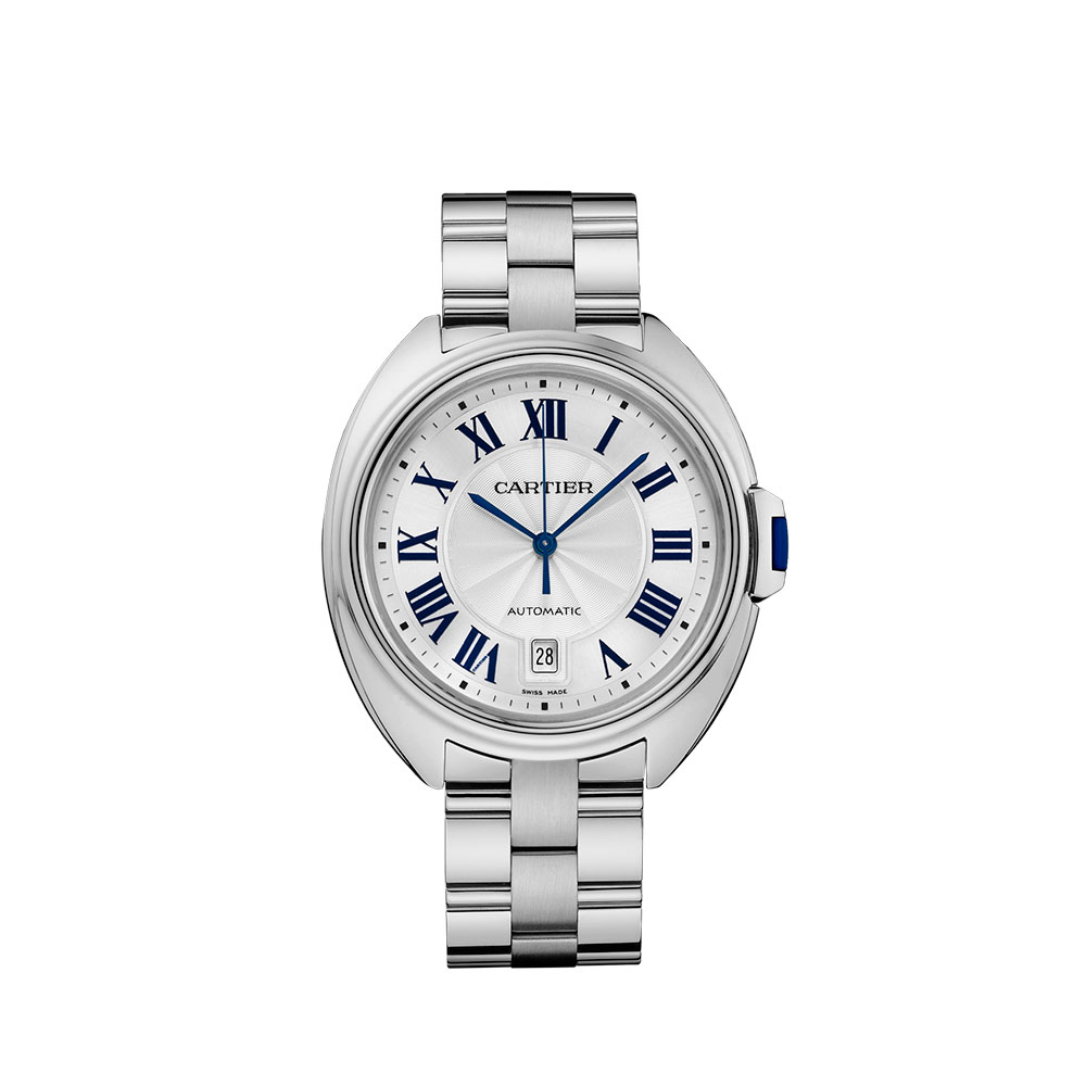 CartierWGCL0006Elegance18ctWhiteGoldAutomaticDiamondAccentedWatch