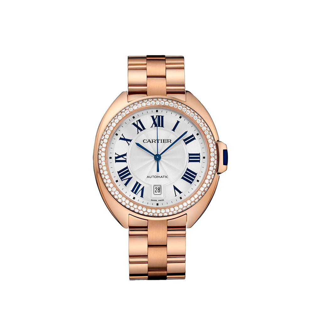 Cartier WJCL0009 Pink Gold Chronograph Watch - Elite Elegance with Swiss Precision
