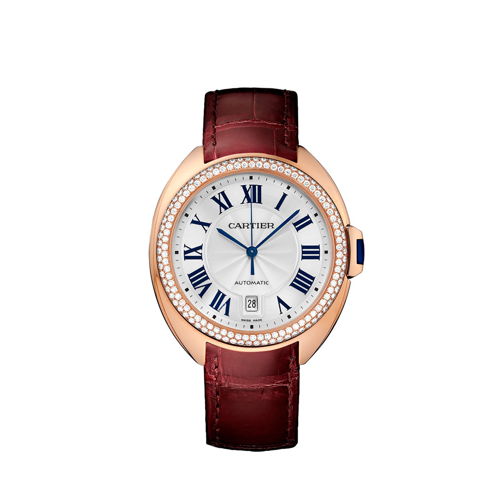 Cartier WJCL0012 18K Pink Gold Dazzle Chronograph Watch