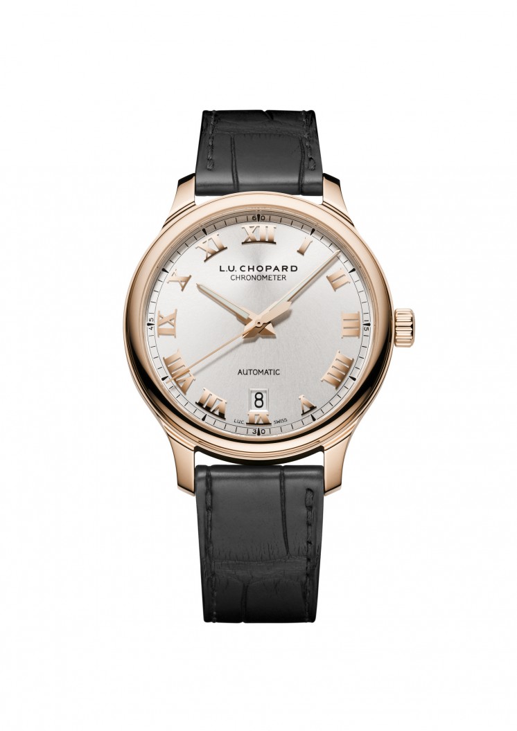 Chopard 161937-5001 Rose Gold Automatic 36mm Watch - Timeless Elegance