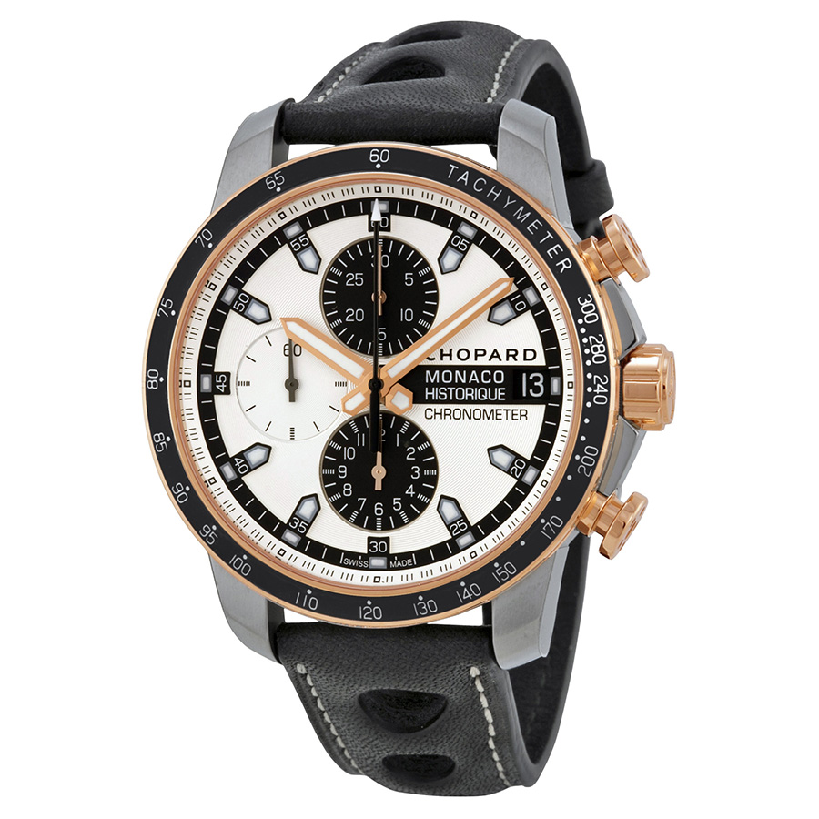 Chopard 168570-9001 Titanium Replica Auto Chrono Jet Black Watch