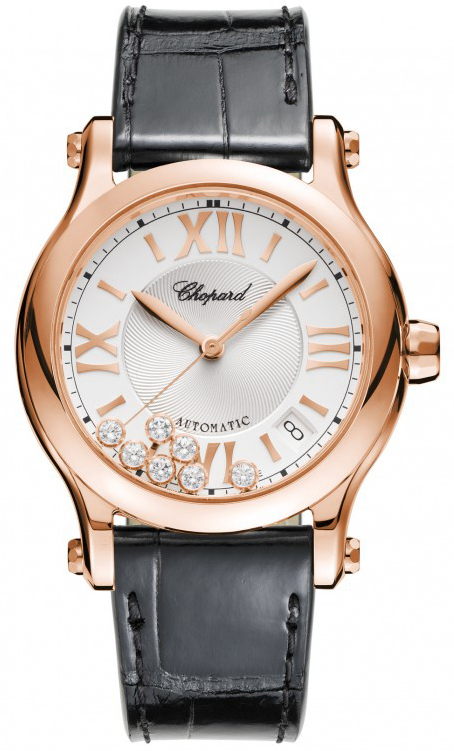 Chopard Clone 274808-5001 Self-Winding Black Chronograph Watch
