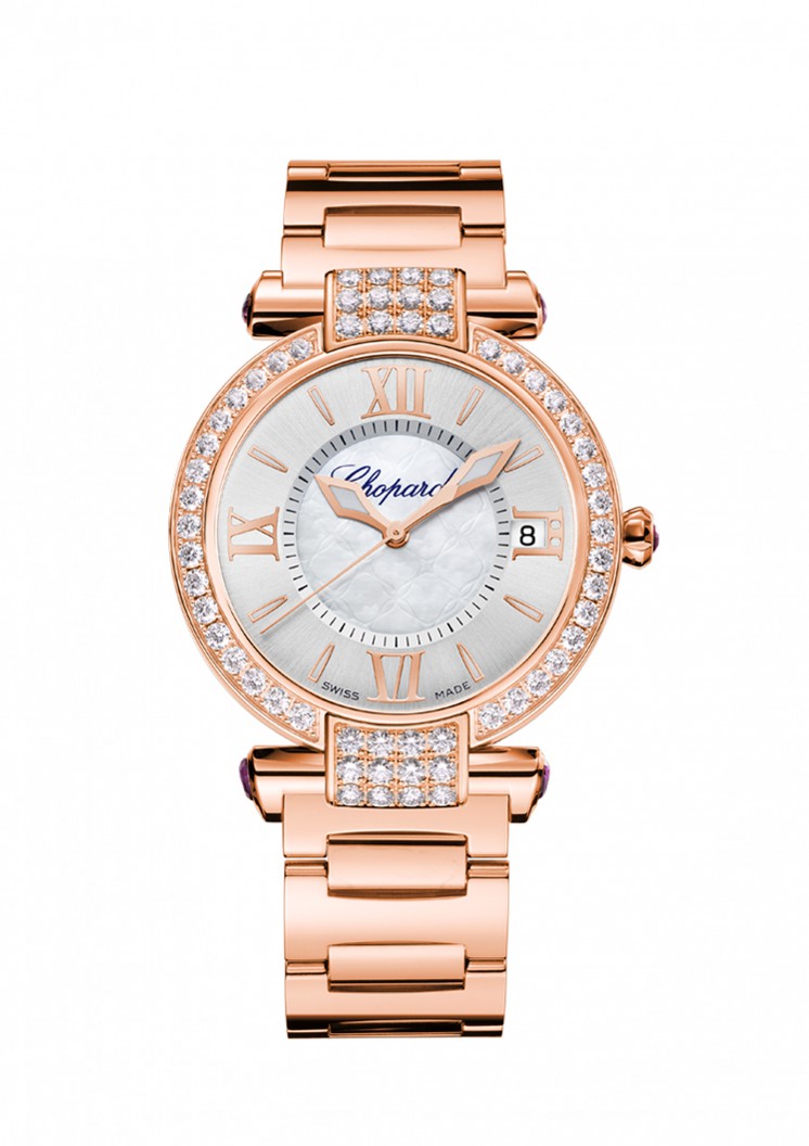 Chopard 384822-5004 18K Rose Gold Diver Watch - Swiss Automatic 300M Water-Resistant