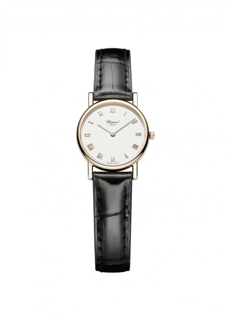 Chopard Classic Quartz Watch with Silver Dial and Steel Case