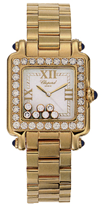Chopard Happy Sport 276770-2311 White Diamond Accented Automatic Watch - Exquisite Elegance